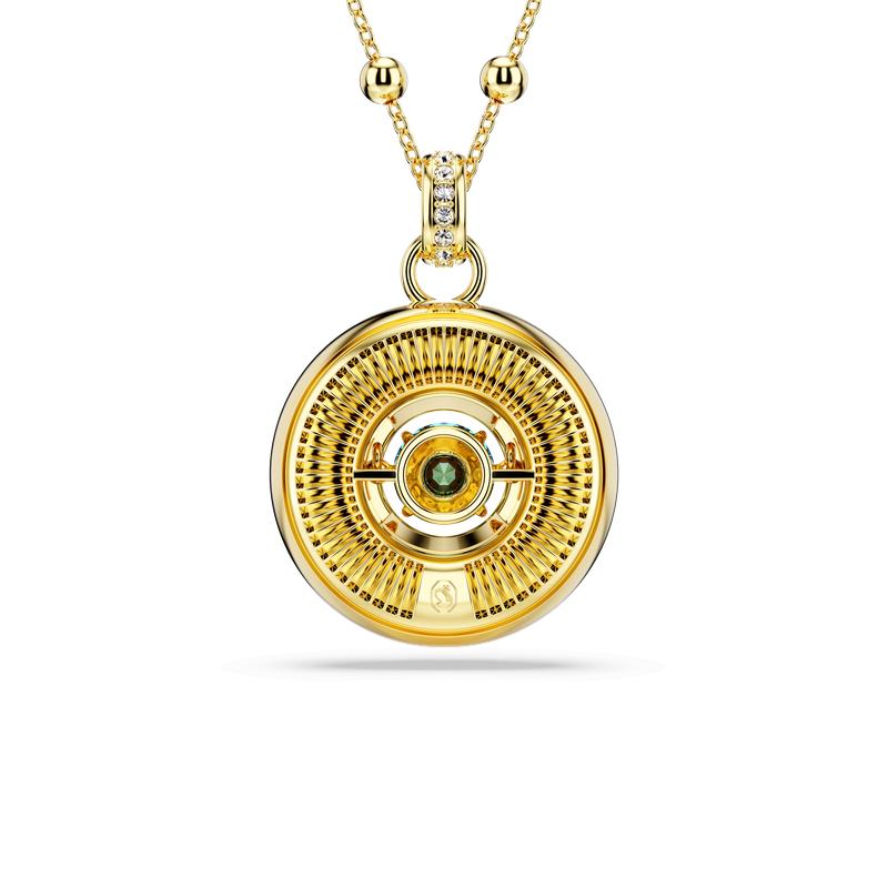 Swarovski Symbolica Evil Eye Gold Plated Multicoloured Pendant