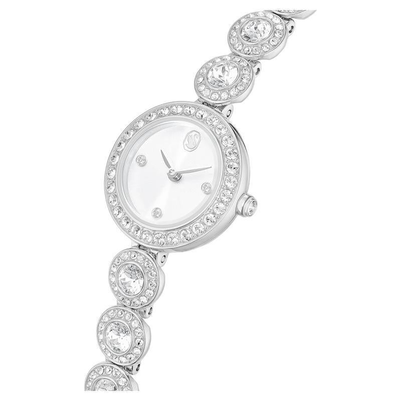 Swarovski Una Angelic Crystal Silver-Tone Stainless Steel Women's Watch