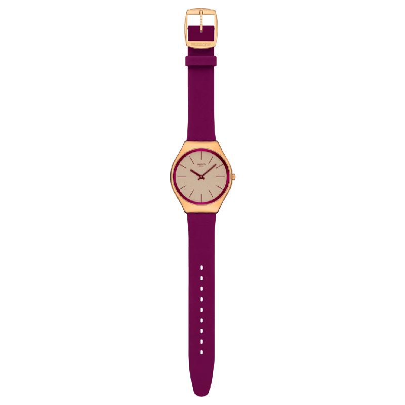 Swatch Alpine Berry Ultra-Slim Watch SYXG131