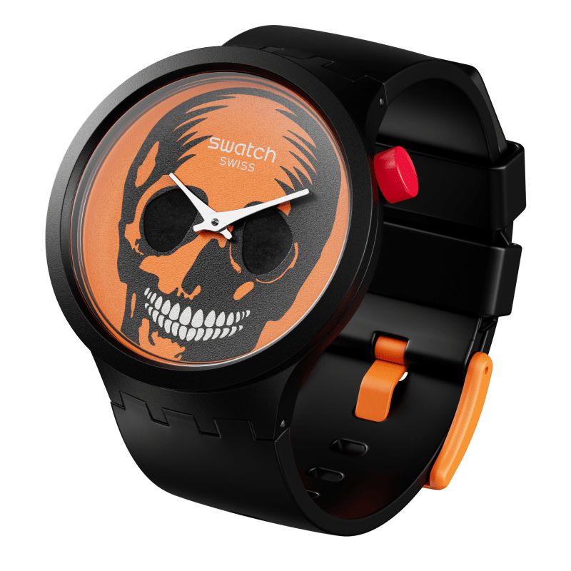 Swatch BIG BOLD IT'S SPOOKY TIME Watch SB03B700