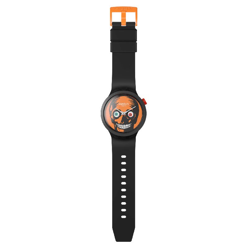 Swatch BIG BOLD IT'S SPOOKY TIME Watch SB03B700