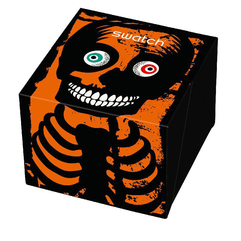 Swatch BIG BOLD IT'S SPOOKY TIME Watch SB03B700