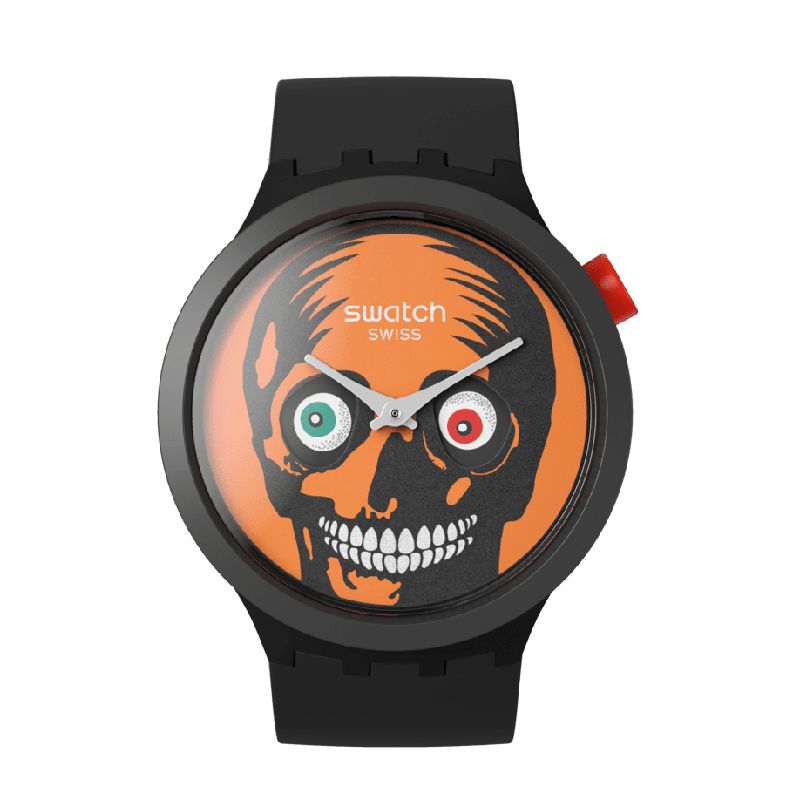Swatch BIG BOLD IT'S SPOOKY TIME Watch SB03B700