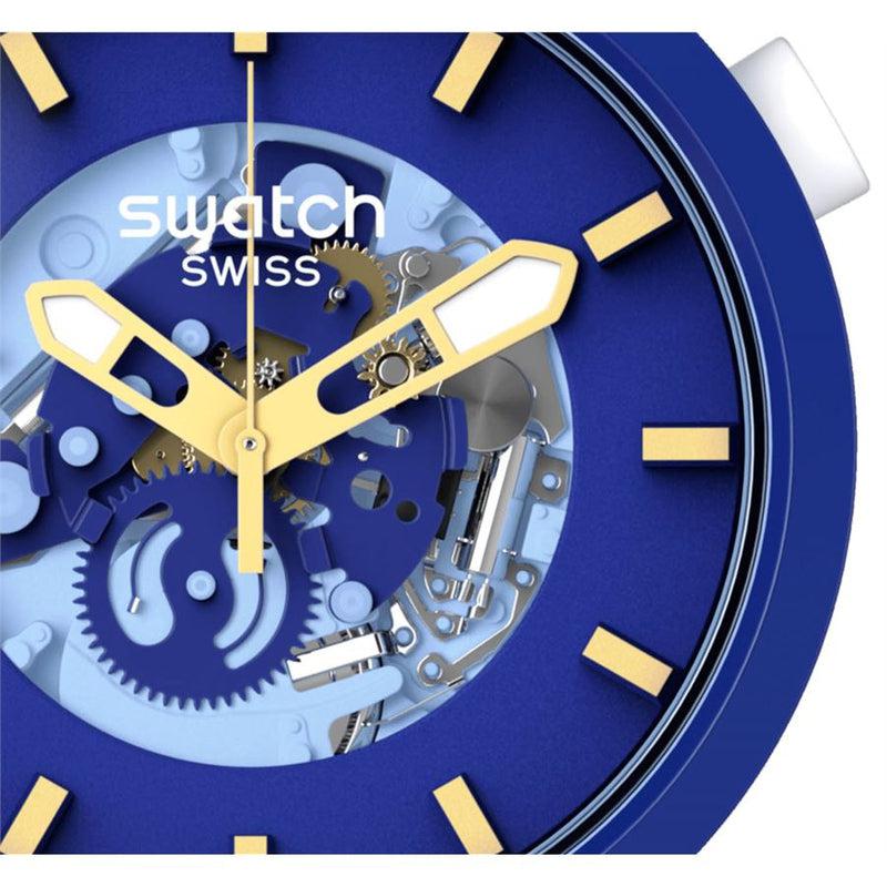 Swatch BOUNCING BLUE Watch SB05N105