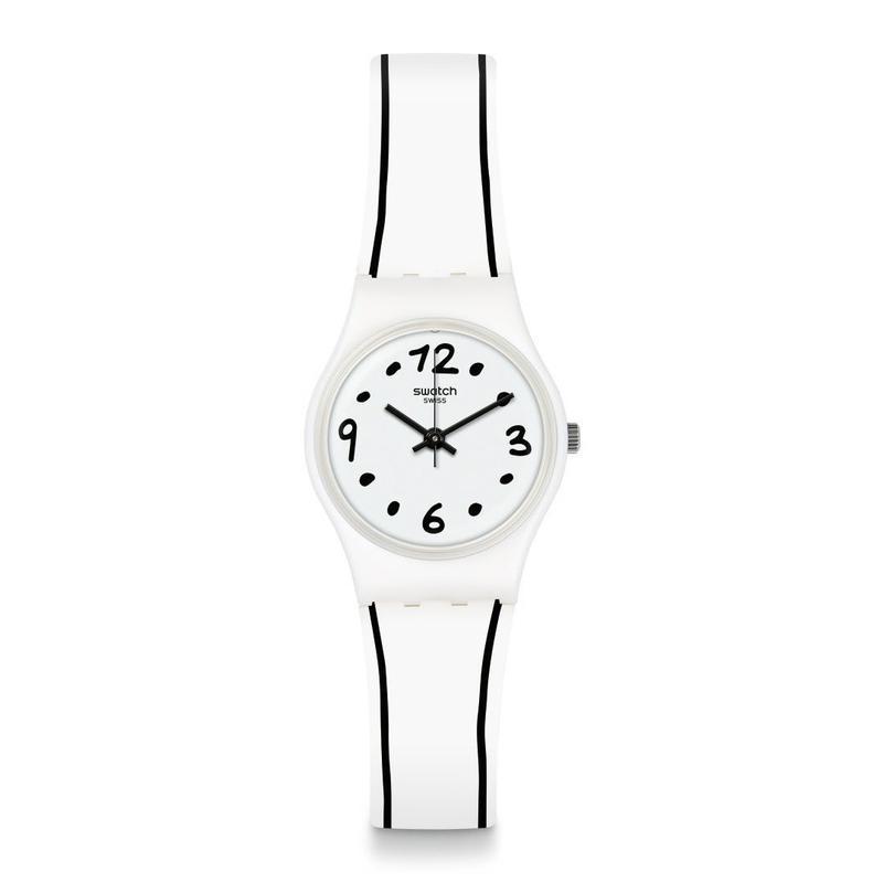 Swatch Black Border Watch