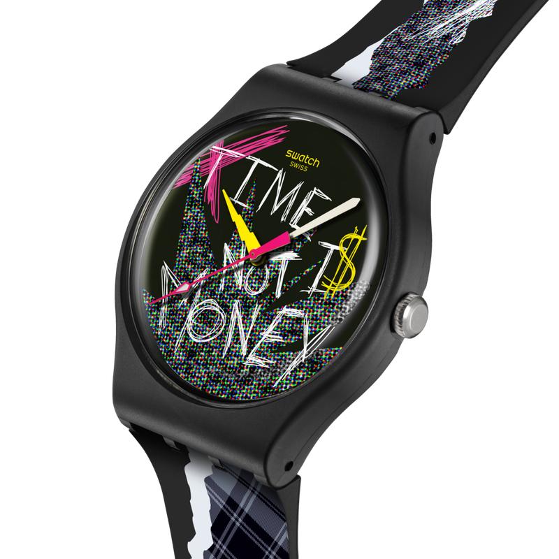 Swatch Blank Check Bioceramic SwatchPAY! Watch