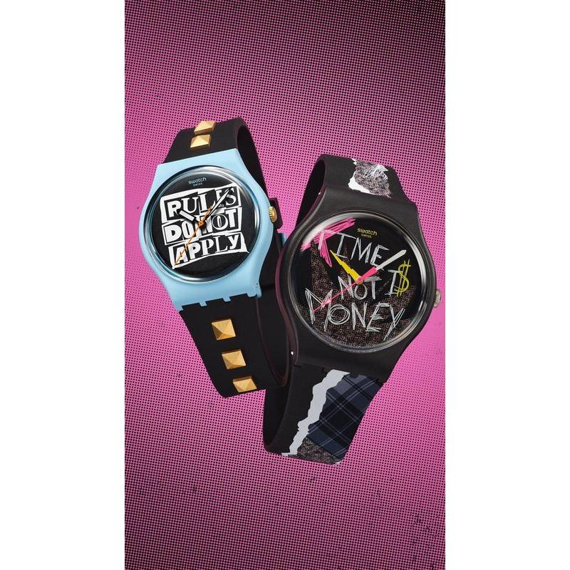 Swatch Blank Check Bioceramic SwatchPAY! Watch