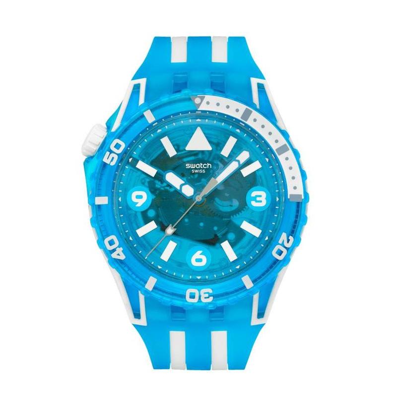 Swatch Blue Fire Watch SSCU09S100