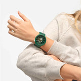Swatch CAMOFLOWER GREEN Watch SB05G104