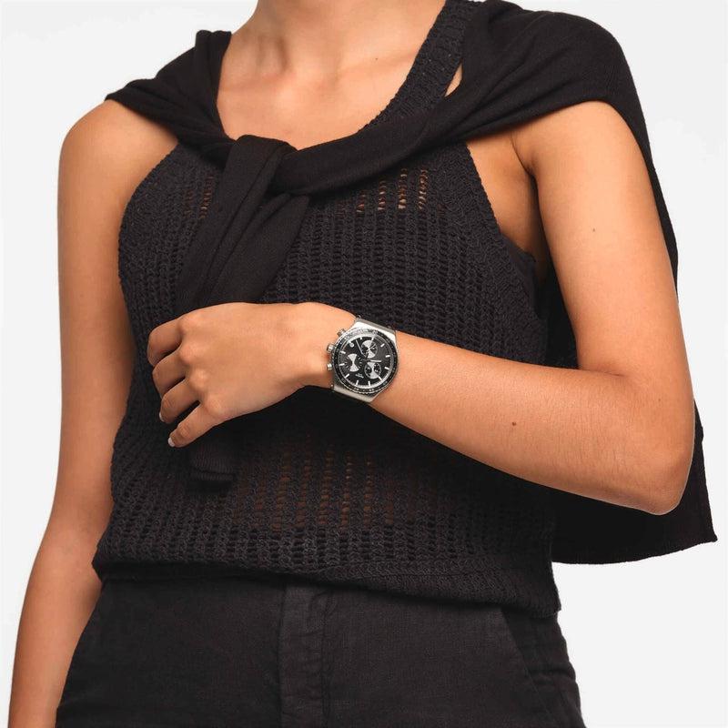 Swatch CARBONIUM DREAM Watch YVS495
