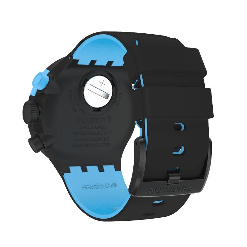 Swatch CHECKPOINT BLUE Watch SB02B401