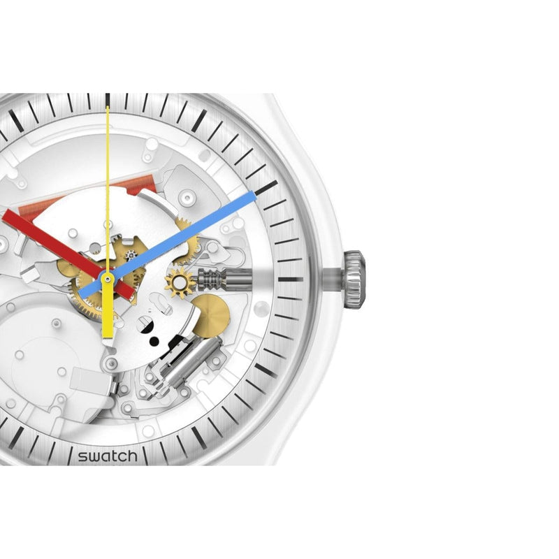 Swatch CLEARLY NEW GENT Watch SO29K100