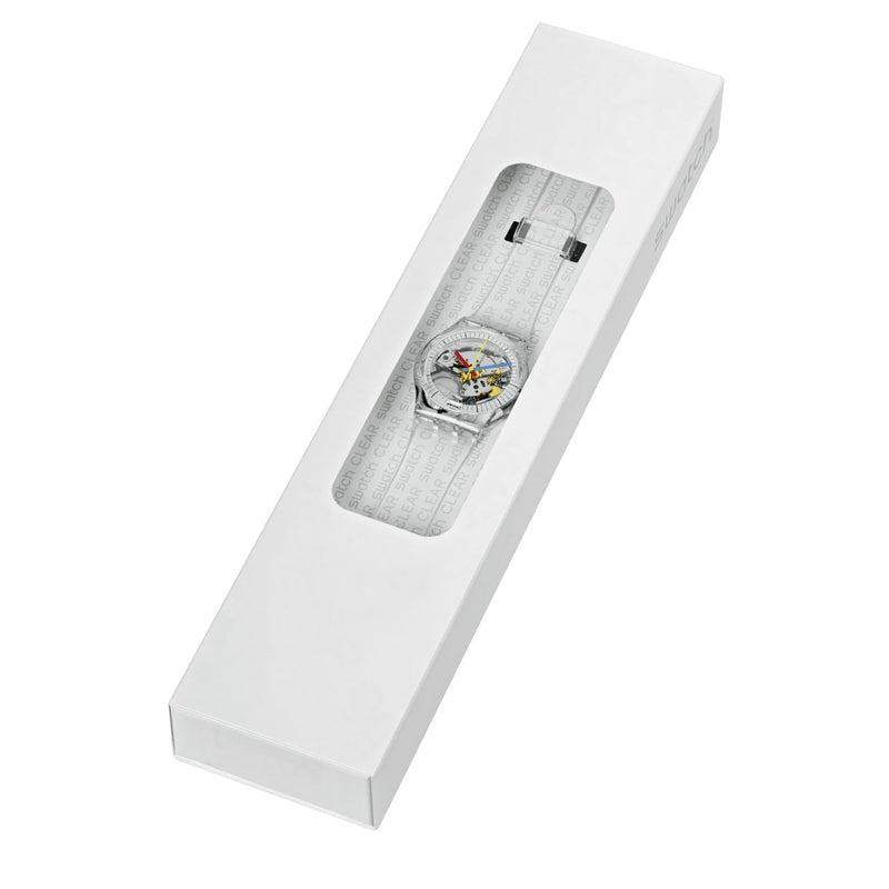 Swatch CLEARLY NEW GENT Watch SO29K100