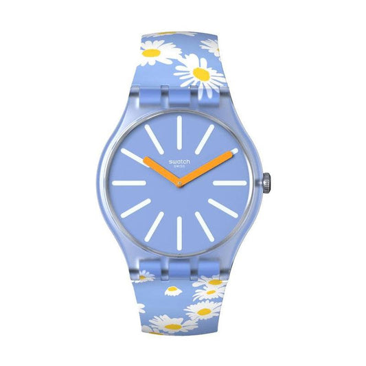 Swatch DAZED BY DAISIES Watch SO29S100