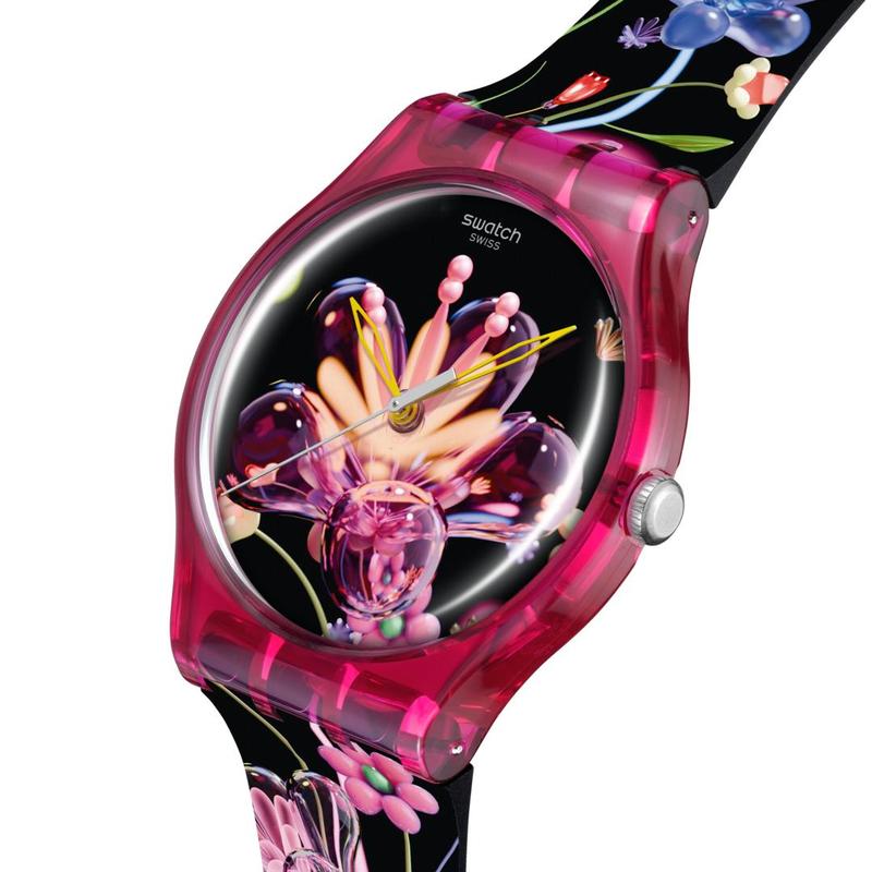 Swatch Digi-Blossoming Watch - SUOZ373