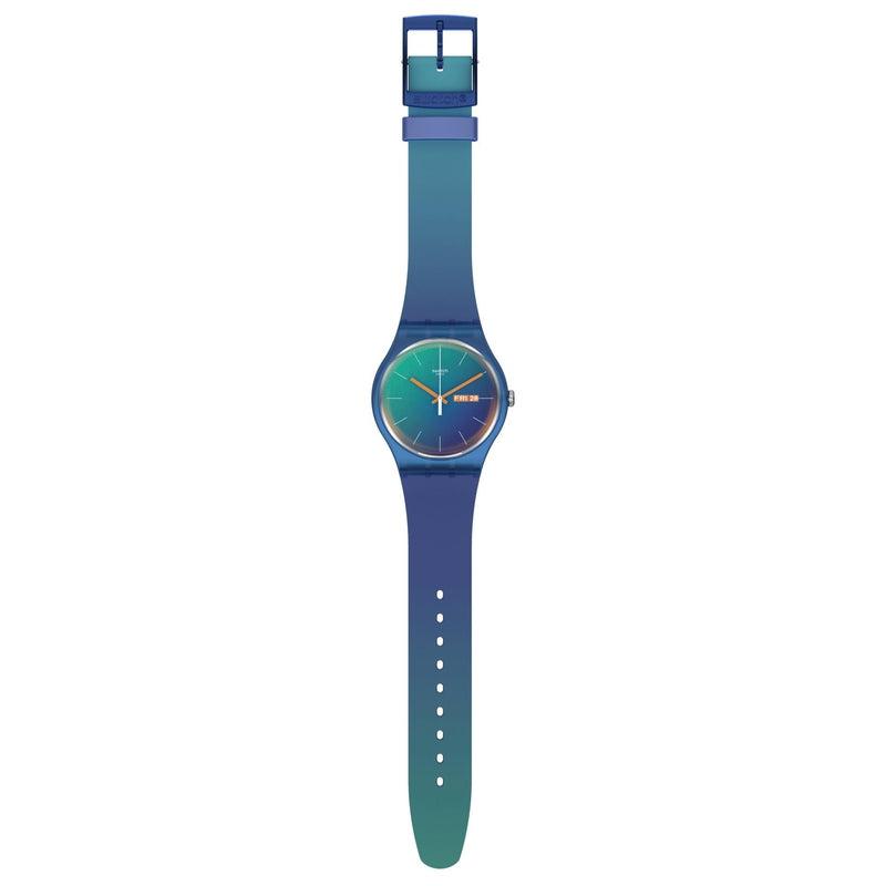 Swatch FADE TO TEAL Watch SO29N708