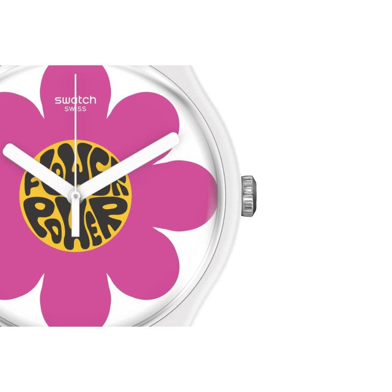 Swatch FLOWER HOUR Watch SO32M104