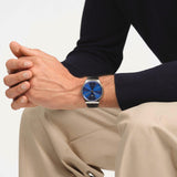 Swatch FORMAL BLUE 42 Watch SS07S125
