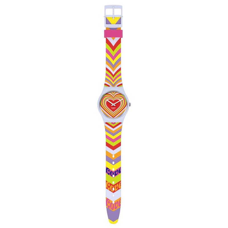 Swatch GROOVY LOVE Watch SO31S100