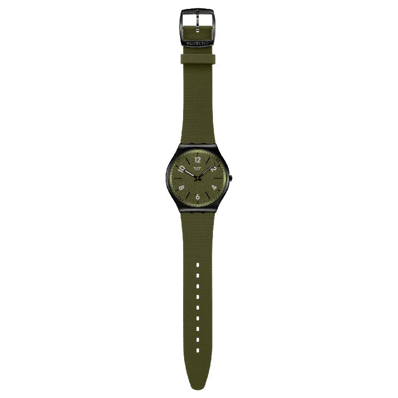 Swatch Hint of Pine Ultra-Slim Watch SS07B115