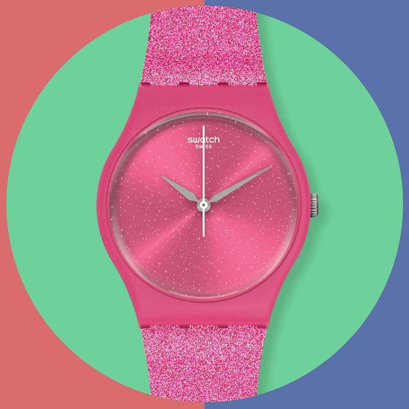 Swatch MAGI PINK Watch SO28P101