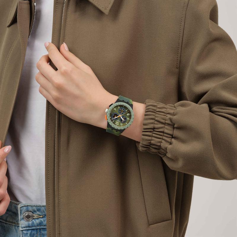 Swatch MIDDAY CAMO Watch SUSB423