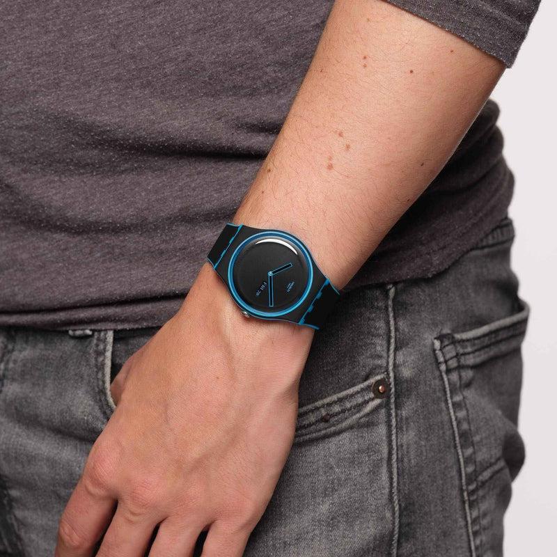 Swatch MINIMAL LINE BLUE Watch SO29S701