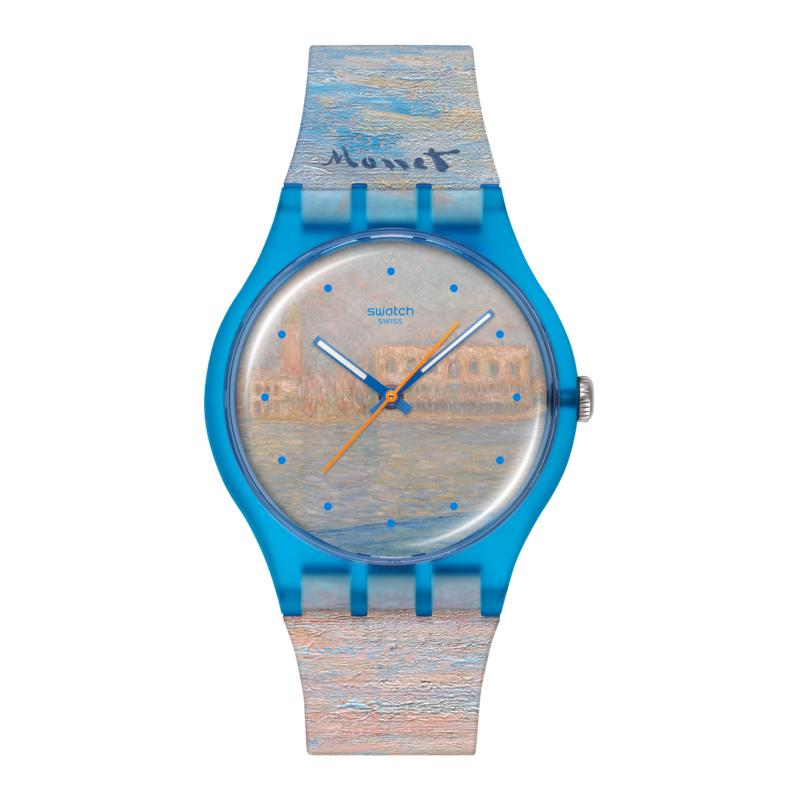 Swatch MONET'S PALAZZO DUCALE Watch - SO29Z150