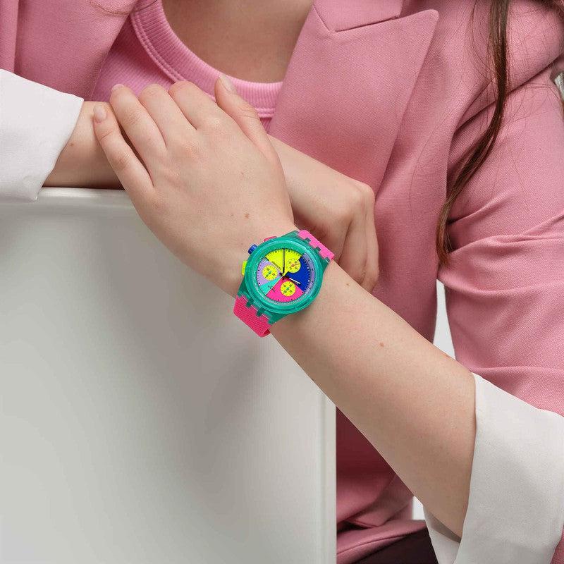 Swatch NEON FLASH ARROW Watch SUSG408