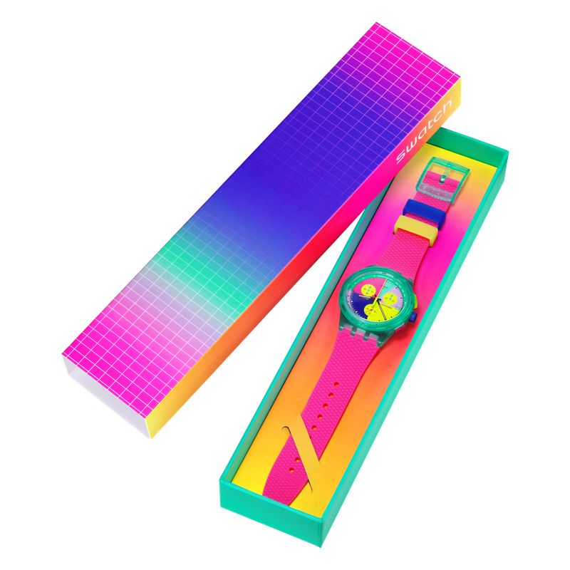 Swatch NEON FLASH ARROW Watch SUSG408