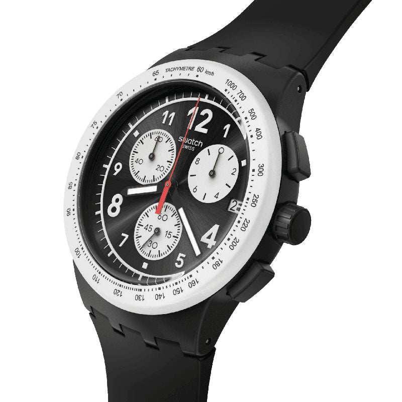Swatch NOTHING BASIC ABOUT BLACK Watch SUSB420