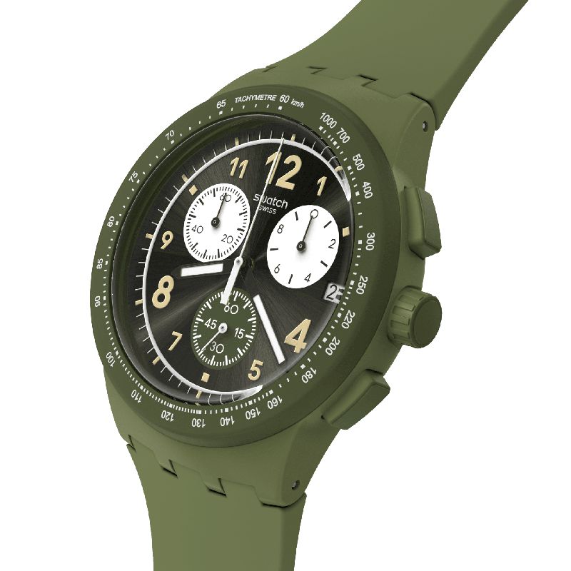 Swatch NOTHING BASIC ABOUT GREEN Watch SUSG406