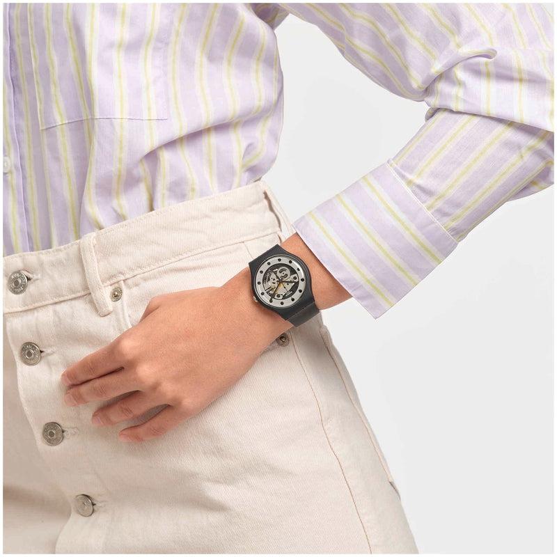 Swatch Originals Silver Glam Watch SO29B109