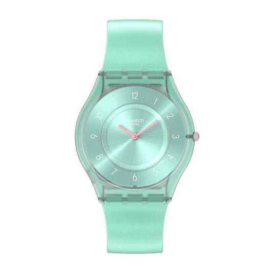 Swatch PASTELICIOUS TEAL Watch SS08L100