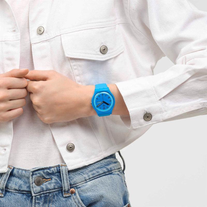 Swatch PROUDLY BLUE Watch SO29S702