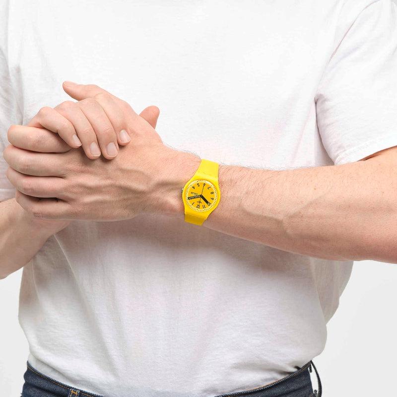 Swatch PROUDLY YELLOW Watch SO29J702