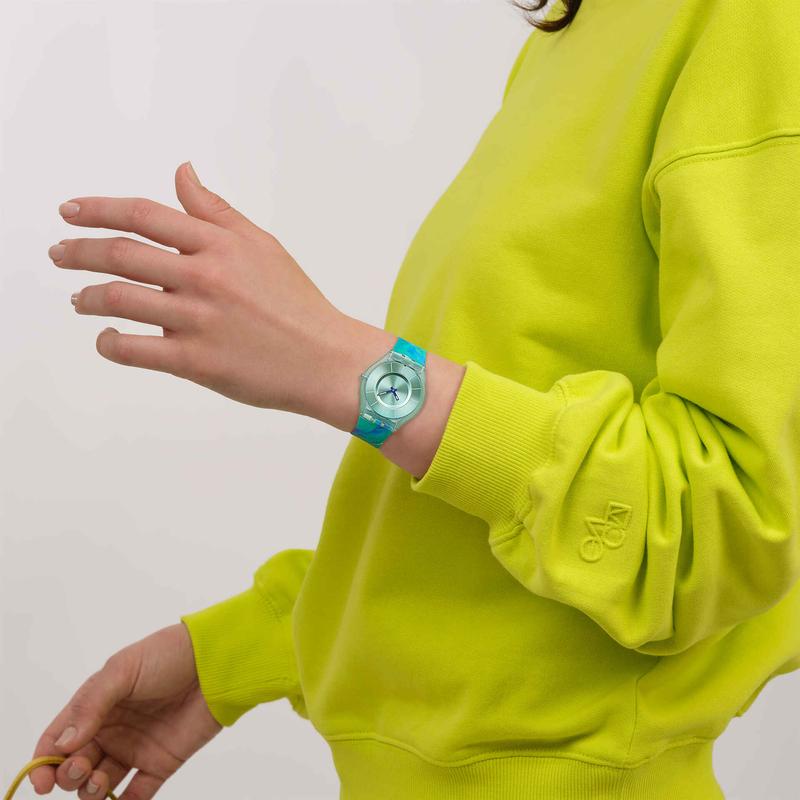 Swatch Paradise Mist Watch - SS08G111