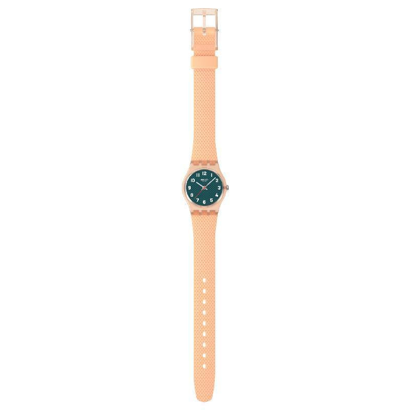 Swatch Peachy Weave Watch LO117
