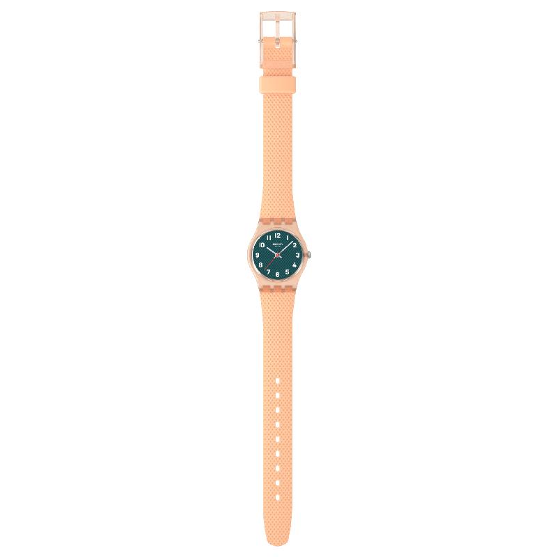 Swatch Peachy Weave Watch LO117