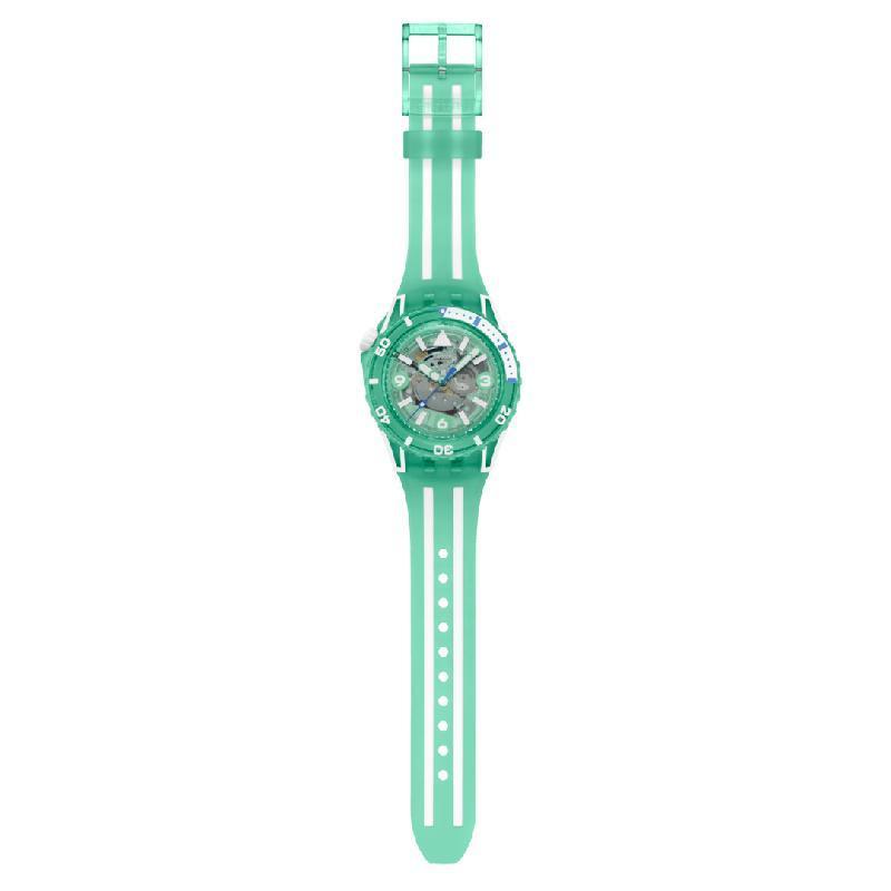 Swatch SCUBAQUA MEDUSAE Bioceramic Watch- SSCU09L100
