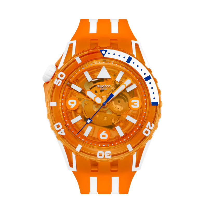 Swatch SCUBAQUA Pacific Sea Nettle Watch - SSCU09O100