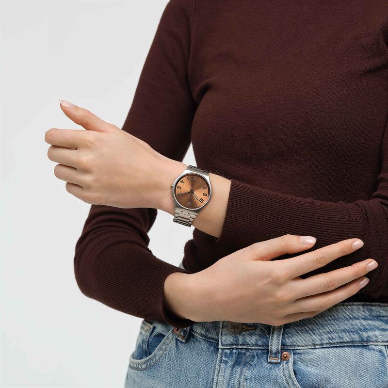 Swatch SKIN IRONY BRONZE Watch SS07S122G