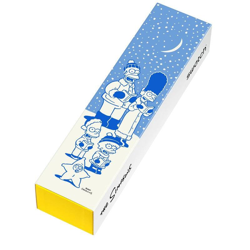 Swatch THE SIMPSONS COLLECTION TIDINGS OF JOY Watch SO28Z126