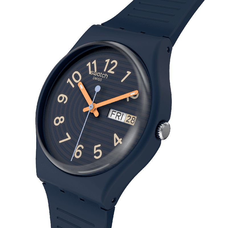 Swatch TRENDY LINES AT NIGHT Watch SO28I700