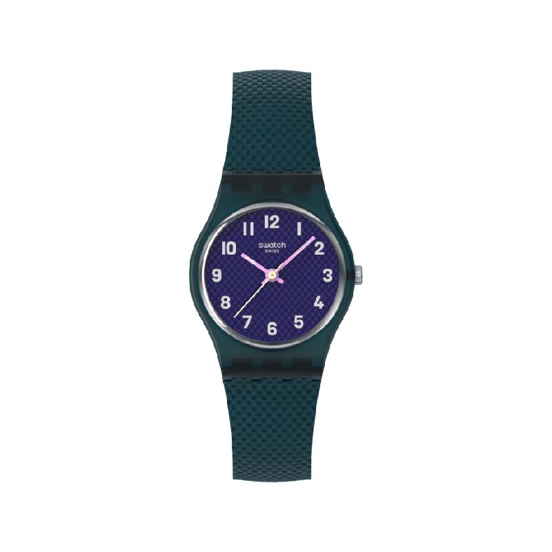 Swatch Teal Weave Watch LL127