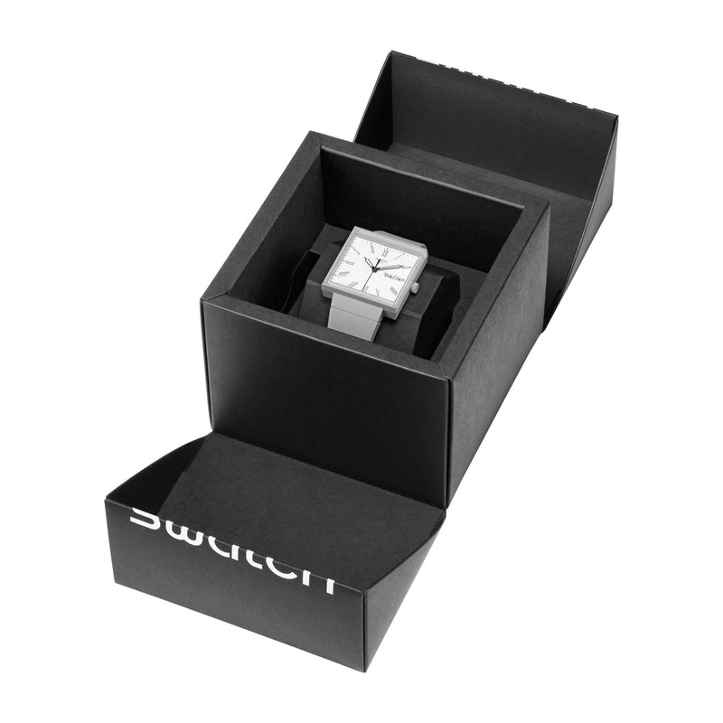 Swatch WHAT IFGRAY? BIOCERAMIC Watch SO34M700