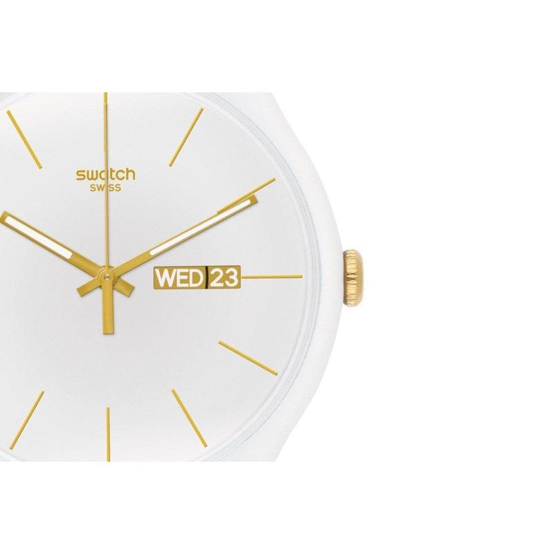 Swatch WHITE CHARACTER Watch SUOW703