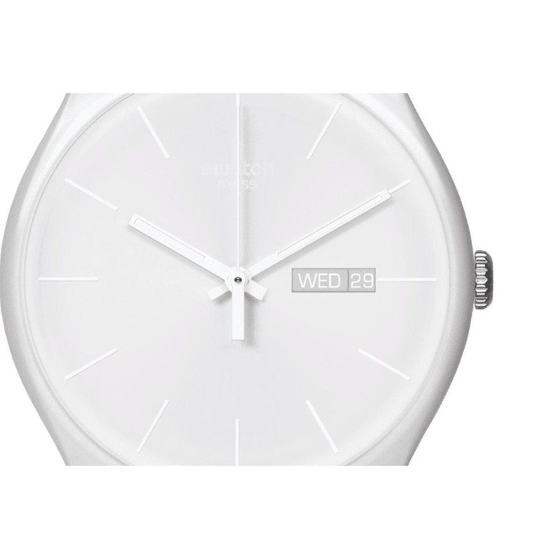 Swatch WHITE REBEL Watch SO29W704-S14