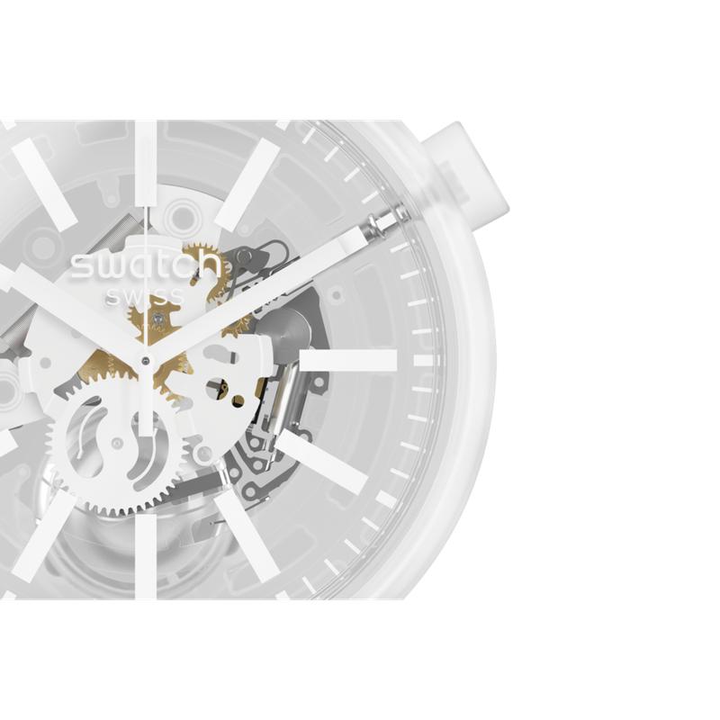 Swatch WHITEINJELLY Watch SO27E106