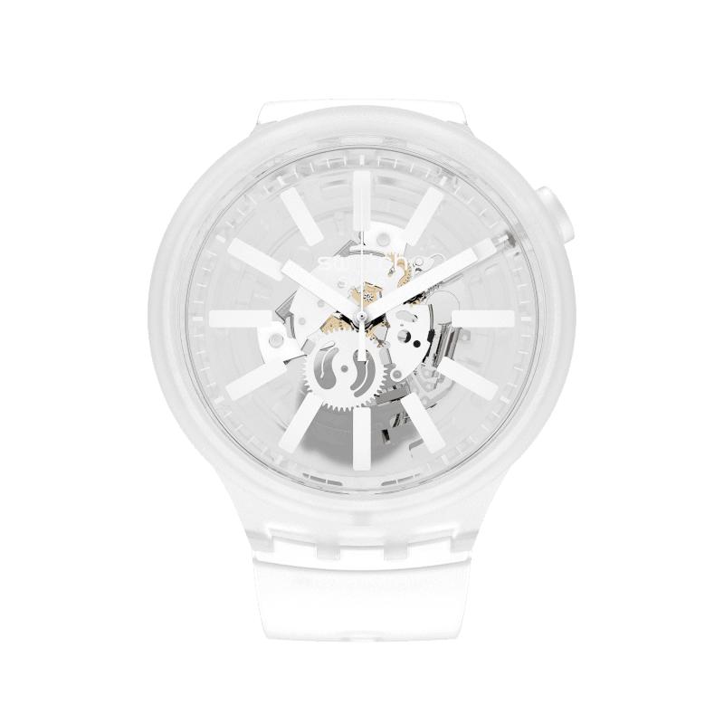 Swatch WHITEINJELLY Watch SO27E106